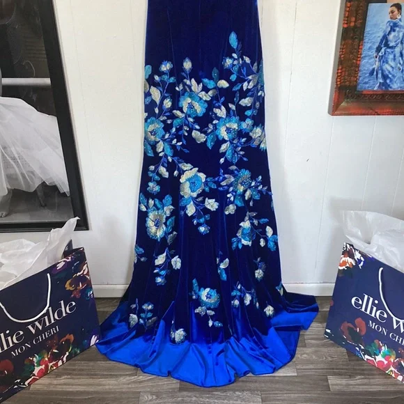 ‼️ NWT ELLIE WILDE MON CHERI GOWN SIZE 10 homecoming / prom - Picture 9 of 16